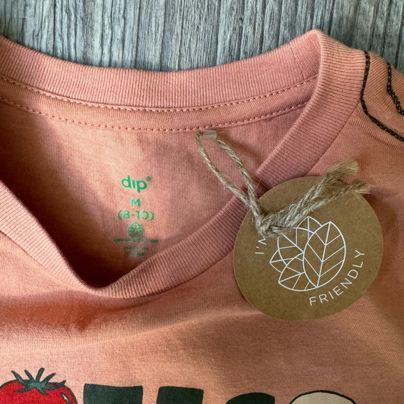 ✨ NWT Girls Dip Garden Graphic Tee size m 8/10 summer wear spring casual - Picture 2 of 5